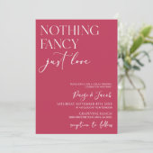 ミニマファンシーリストを愛すカジュアルる結婚ものは 招待状 (スタンド正面)