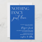 ミニマファンシーリストを愛すカジュアルる結婚ものは 招待状 (正面)