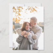 ミニマファンシーリストを愛すカジュアルる結婚ものは 招待状 (裏面)