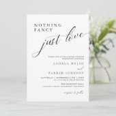 ミニマファンシーリストを愛すカジュアルる結婚ものは 招待状 (スタンド正面)