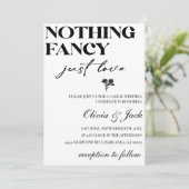 ミニマファンシーリストを愛すカジュアルる結婚ものは 招待状 (スタンド正面)