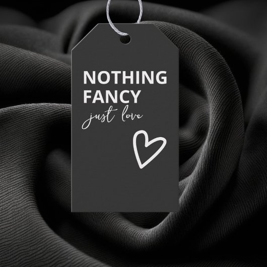 ミニマファンシーリストを愛す結婚るもの ギフトタグ