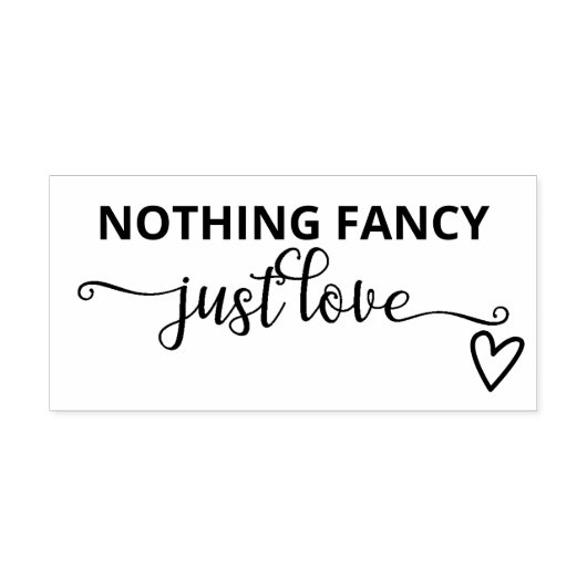 ミニマファンシーリストを愛す結婚るもの セルフインキングスタンプ (デザイン)