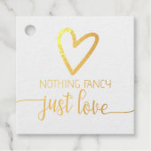 ミニマファンシーリストを愛す結婚るもの フェイバータグ (正面)