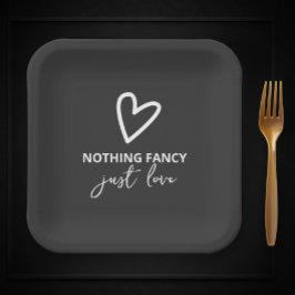 ミニマファンシーリストを愛す結婚るもの ペーパープレート