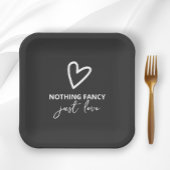 ミニマファンシーリストを愛す結婚るもの ペーパープレート