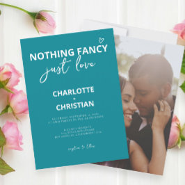 ミニマファンシーリストを愛す結婚るもの 招待状