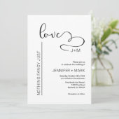 ミニマファンシーリストハートを愛する者はいない 招待状 (スタンド正面)