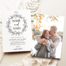 ミニマミニマルリストブランチ&リーフリース結婚ズ