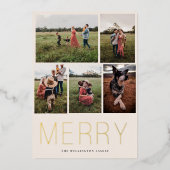 ミニマメリーリスト5写真 箔シーズンカード (正面)