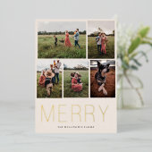 ミニマメリーリスト5写真 箔シーズンカード (立ち正面)