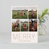 ミニマメリーリスト5写真 箔シーズンカード (立ち正面)