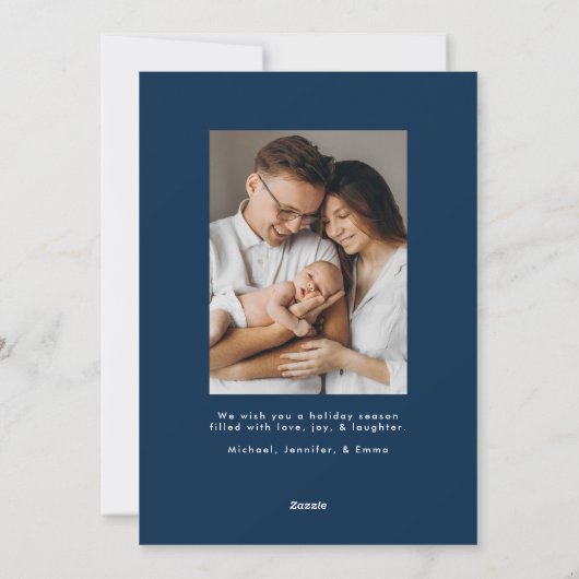 ミニマメリーリストNavy Script 2の写真 シーズンカード (裏面)