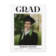 ミニマモダンはっきりしたリストの卒業発表