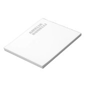 ミニマモダンはっきりしたリストプロフェッショナル ノートパッド (回転)