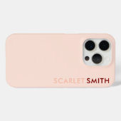 ミニマモダンエレガントシンプルリスト Case-Mate iPhoneケース (裏面 (横))