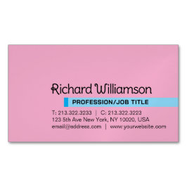 ミニマモダンエレガントリストプロフェッショナルカスタム マグネット名刺