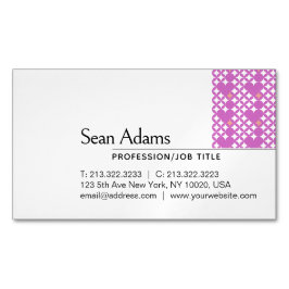 ミニマモダンエレガントリストプロフェッショナルカスタム マグネット名刺