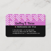 ミニマモダンエレガントリストプロフェッショナルカスタム 名刺 (正面)