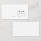 ミニマモダンエレガントリストプロフェッショナル平野 名刺 (正面/裏面)