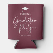 ミニマモダンエレガントリスト卒業党 缶クーラー (正面)