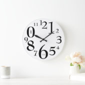 ミニマモダンエレガントルデザイン壁時計 ラージ壁時計 (ホーム)