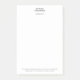 ミニマモダンコンテンポラリーリスト事業企業の ポストイット