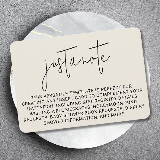 ミニマモダンスタイリッシュシンプルリストのメモ エンクロージャーカード