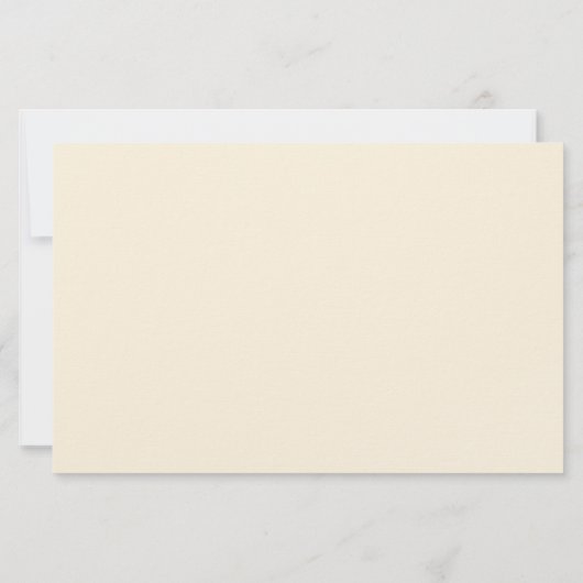 ミニマモダンスタイリッシュリストのモノグラム名 便箋 (裏面)