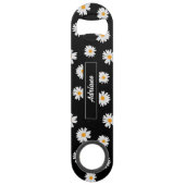 ミニマモダンスタイリッシュリストパーソナライズされたフローラ スピード栓抜き (正面)