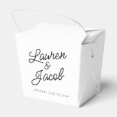 ミニマモダンミニマルル白黒結婚ズ フェイバーボックス (裏面サイド)