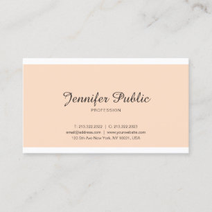 ミニマモダンリエレガントアルデザイントレンディープレインラックス 名刺