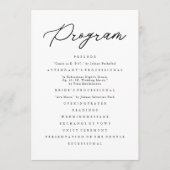 ミニマモダンリエレガント・シシンプルック結婚ズ プログラム (正面)