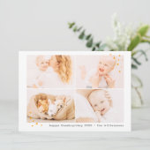 ミニマモダンリカスタムストの写真感謝祭 シーズンカード (スタンド正面)