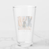 ミニマモダンリシンプルカスタムの家族の写真 タンブラーグラス (裏面)