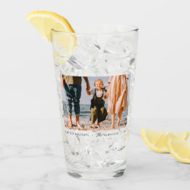 ミニマモダンリシンプルカスタムの家族の写真 タンブラーグラス