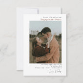 ミニマモダンリシンプルムダブルフォト結婚ズ 招待状 (正面)