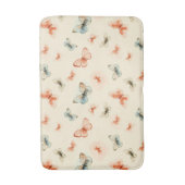 ミニマモダンリスカラフルト蝶 バスマット (正面縦)