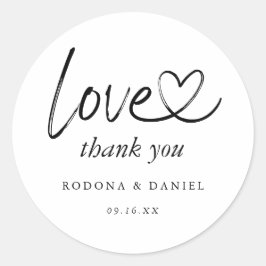 ミニマモダンリストありが結婚とう ラウンドシール