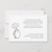 ミニマモダンリストおめでとうございます ノートカード (裏面)