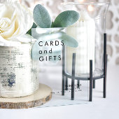 ミニマモダンリストのカードとギフト結婚ズ アクリルサイン