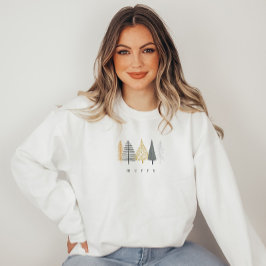 ミニマモダンリストのクリスマススススススウェットシャツ スウェットシャツ