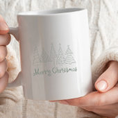 ミニマモダンリストのクリスマス居心地 スウェットシャツ