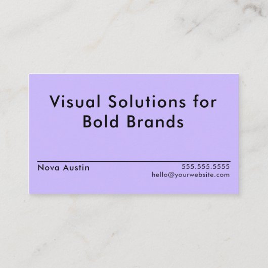 ミニマモダンリストのグはっきりしたラフィック・デザイナー 名刺 (裏面)