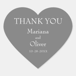 ミニマモダンリストのグ結婚レイ ハートシール