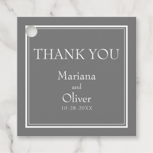 ミニマモダンリストのグ結婚レイ フェイバータグ (正面)