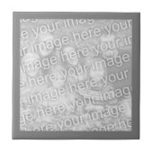 ミニマモダンリストのグ縁どレイ写真 タイル (正面)