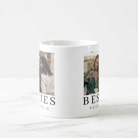 ミニマモダンリストのシック最高のフリーズ コーヒーマグカップ (中央)