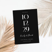 ミニマモダンリストのシ結婚ック セーブザデート