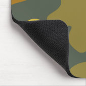 ミニマモダンリストのスモーキーカラーシンプルパレット緑 マウスパッド (コーナー)